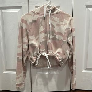 Hollister crop hoodie